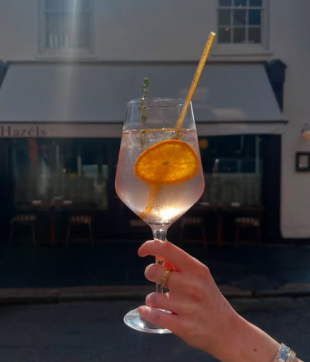 Hazels Featured drink: Fleur De Mer