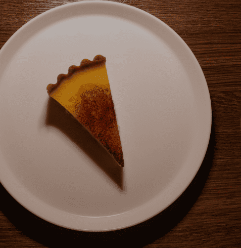Lemon Custard Tart at Hazéls