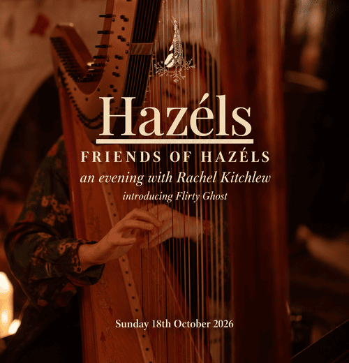 Friends of Hazéls evening with harpist and composer Rachel Kitchlew